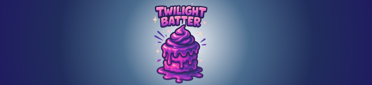 Eyes Low twilight batter flavor graphic
