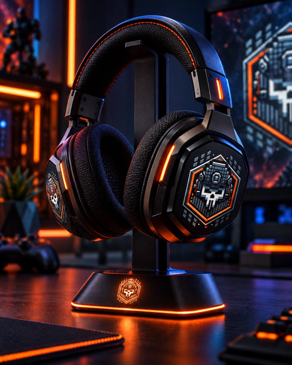 FricknAround identity applied to gaming headphones