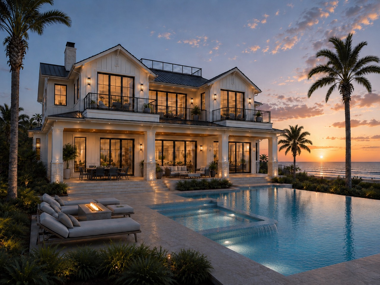 Gulfview Residence pool visualization