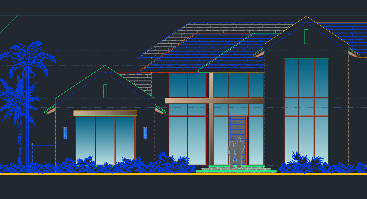 Three-dimensional technical model study